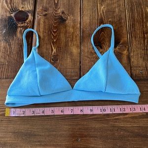 Light Blue Bikini Top